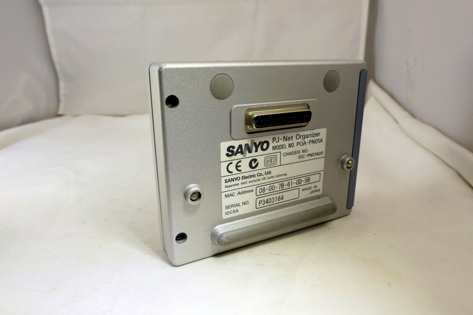 Sanyo PJ-Net Organizer model POA-PN01A IDC-PN01A00 for projector LAN networking