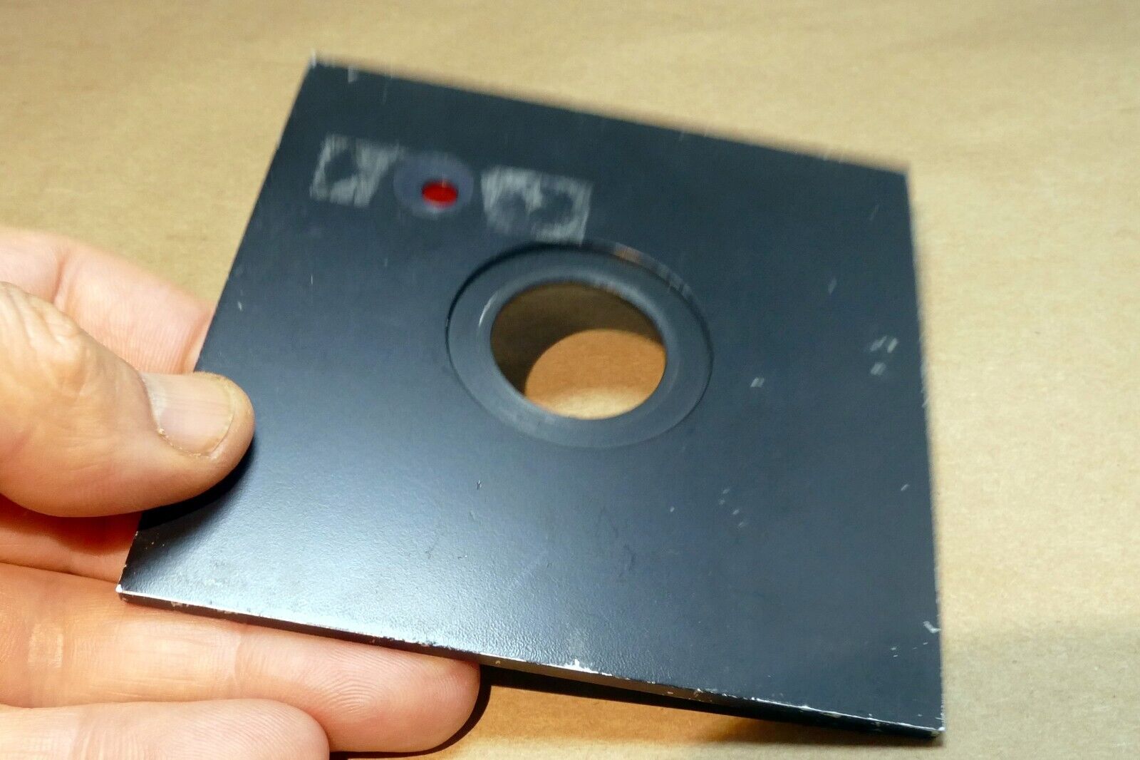 Lens Board Plate  for enlarger  4X4" Schneider Kreuznach Componon