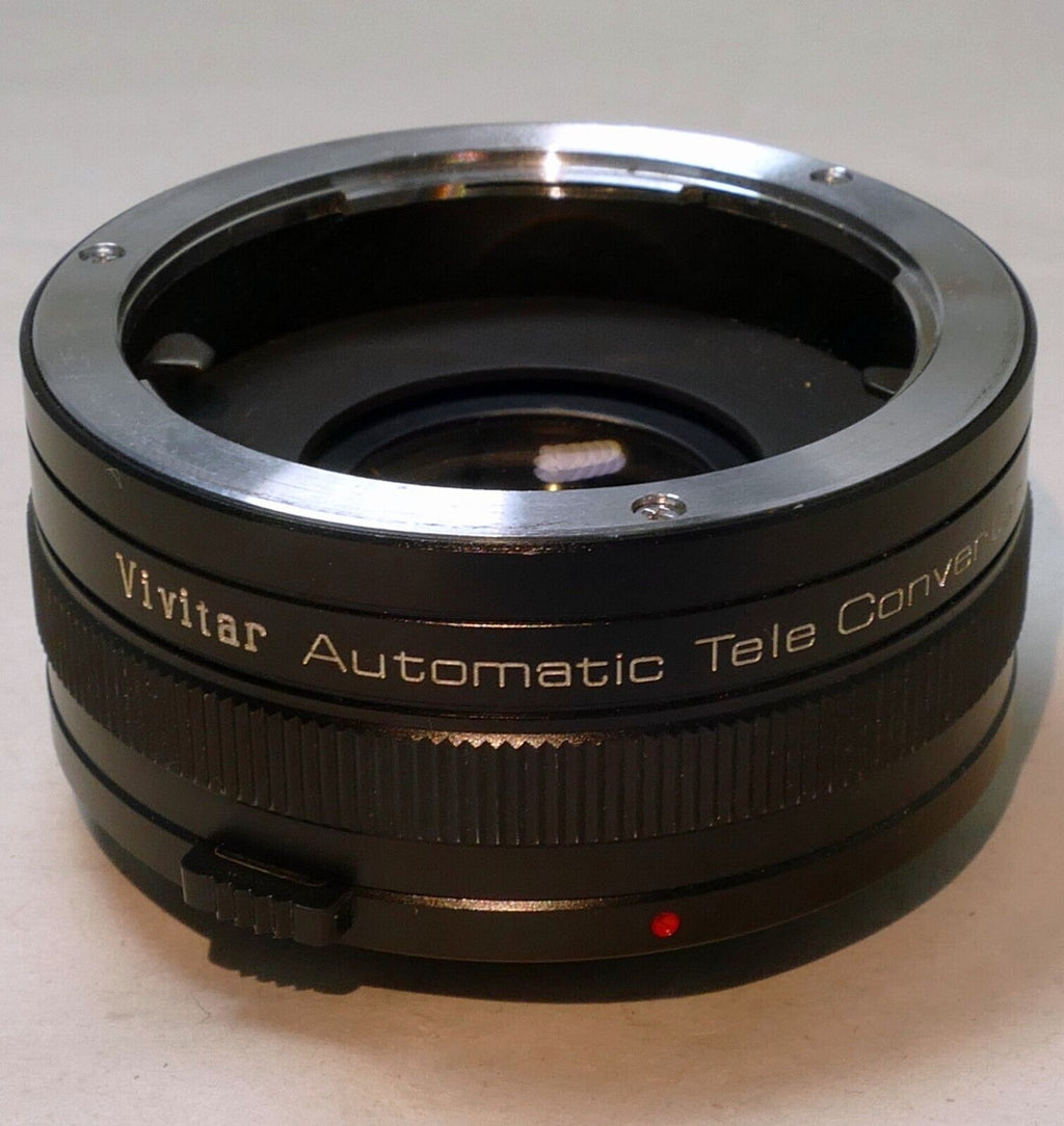 Vivitar 2X lens Teleconverter for Olympus OM mount 2X-21 for OM-2n