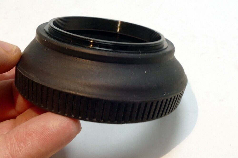 Rubber 52mm Lens Hood Shade for 35mm or 28mm f2.8 wide angle lens