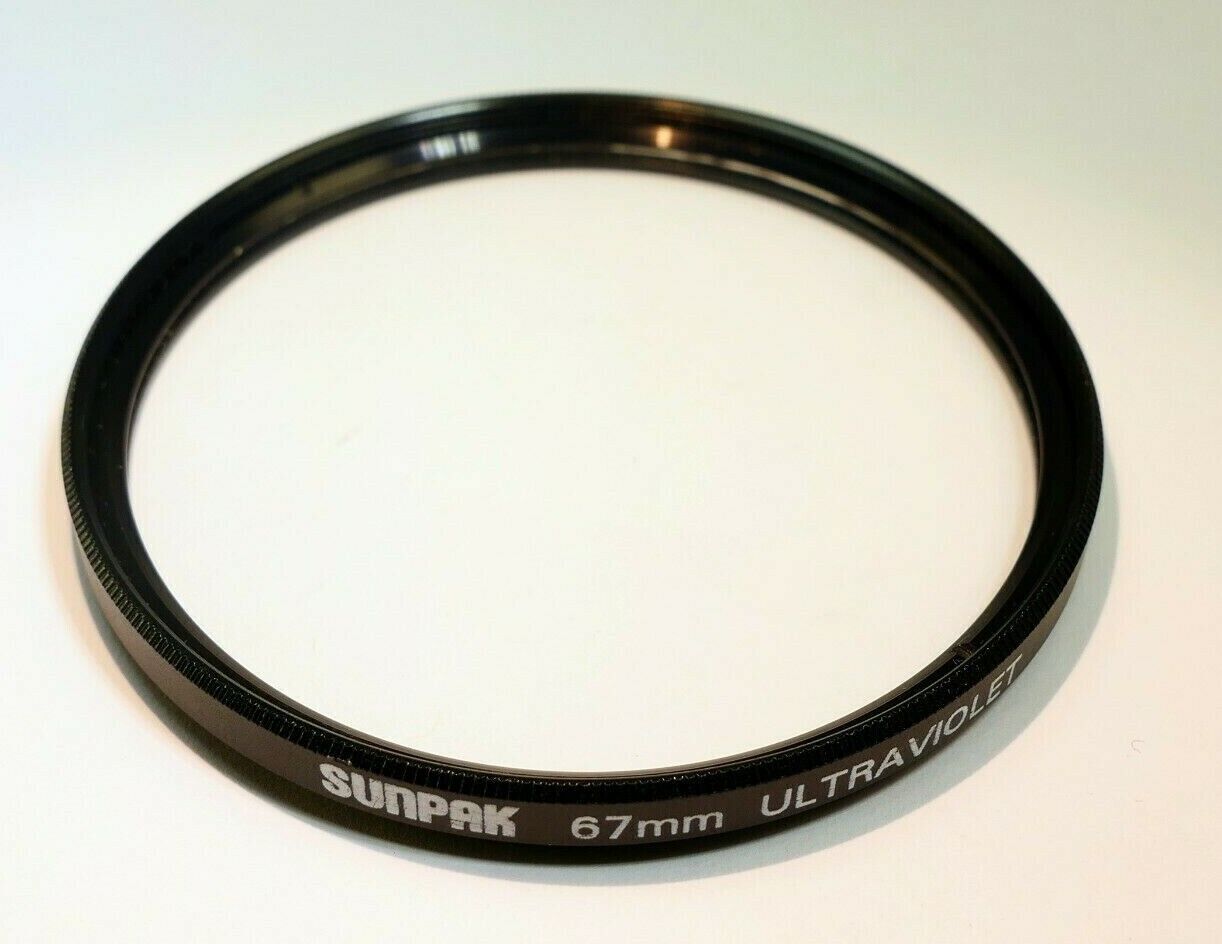 Sunpak 67 mm filter Ultraviolet UV protector