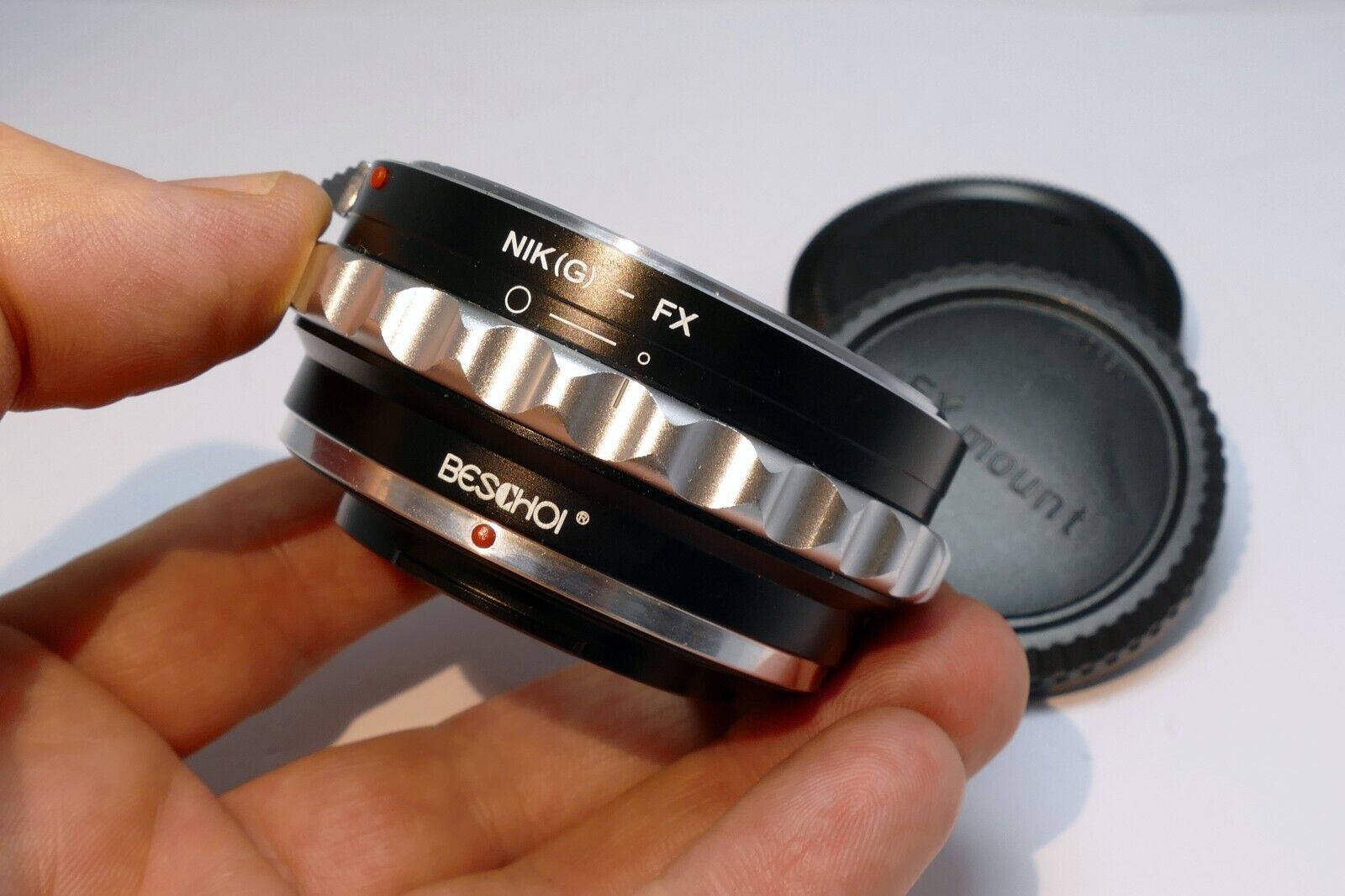 Nikon G Lens Mount Adapter with Aperture Control Ring for Fuji X camera Fujifilm