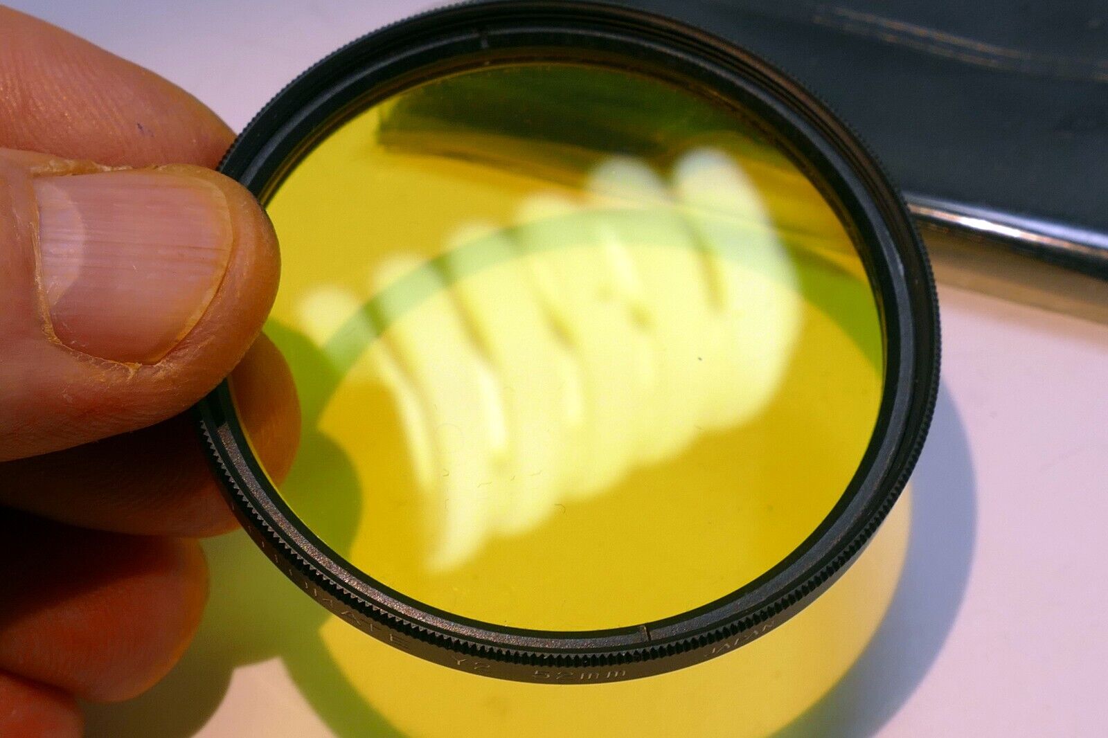Fotomate  52mm Filter Yellow Y2 with soft case