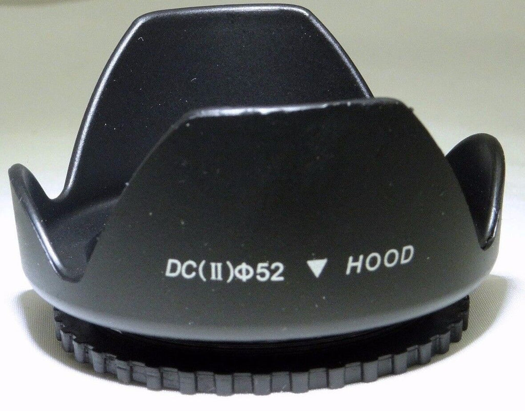 Plastic Petal Φ 52mm Lens Hood Shade Screw in 18-55mm lenses VR
