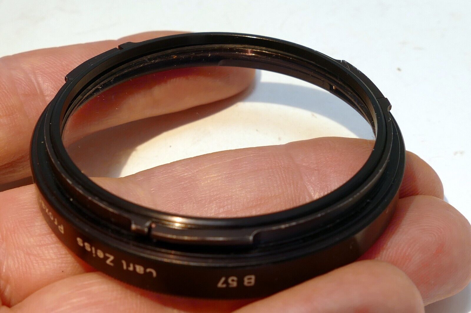 Carl Zeiss B57 Hasselblad  Filter B 50 Bayonet Proxar  f=0.5m  close-up