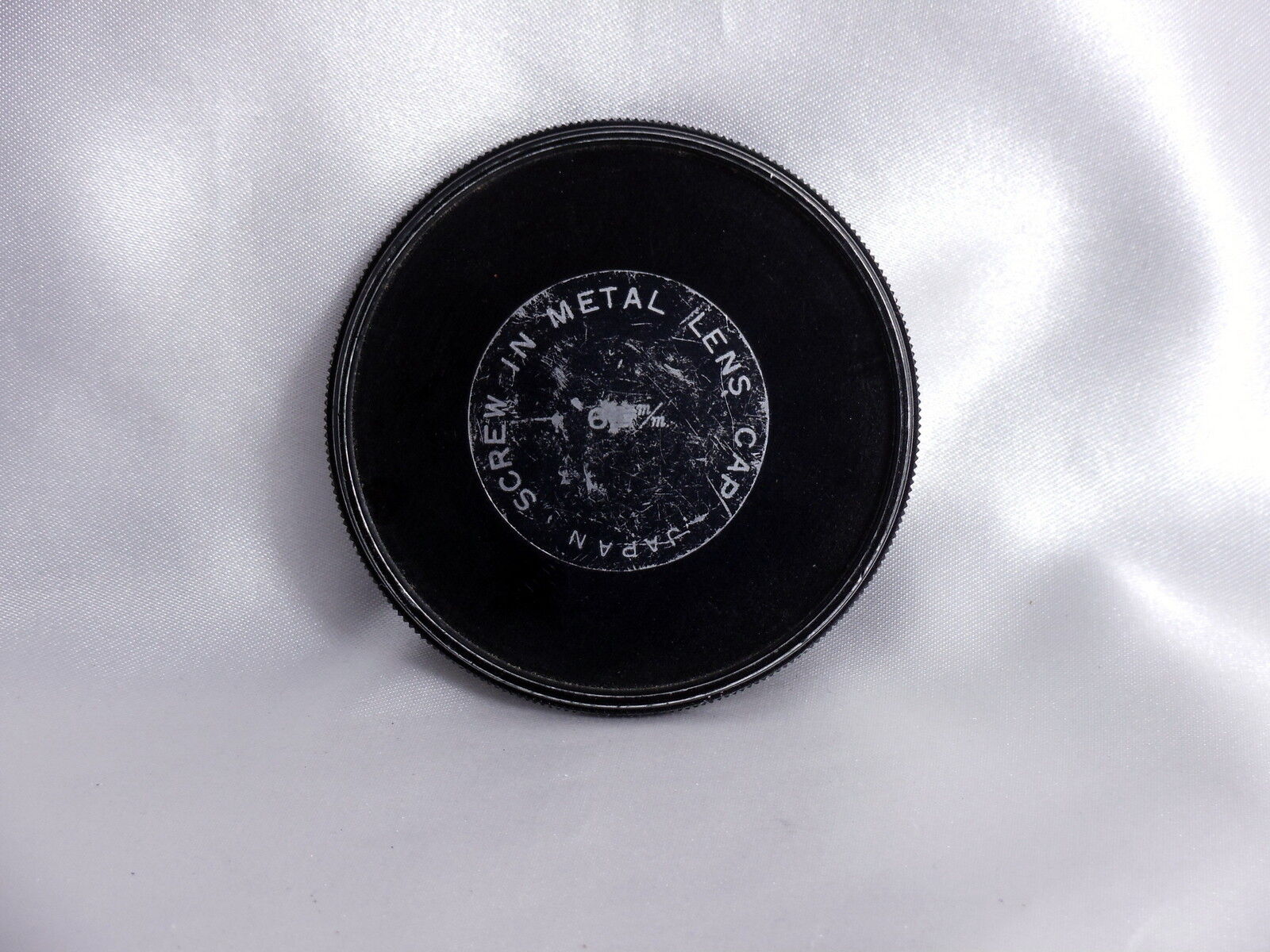 62mm Screw-in Metal Lens Front Cap or Filter stack Cap male threads - vintage
