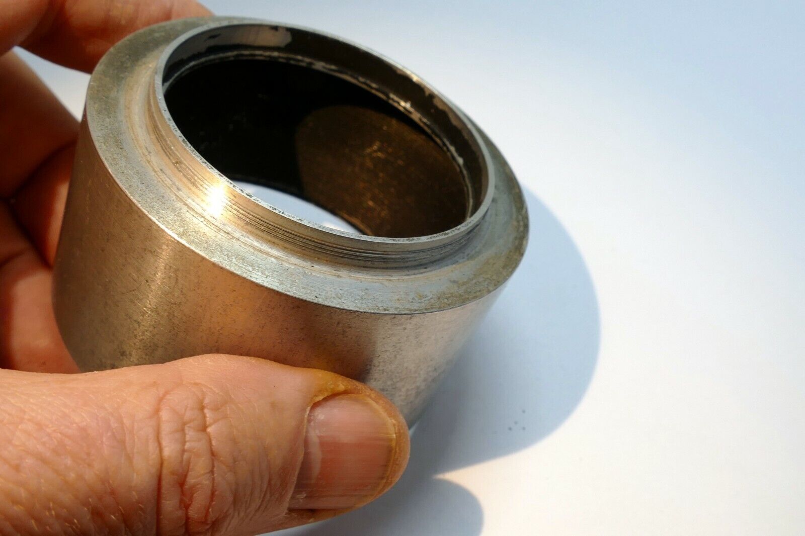 54mm Lens Hood screw in Shade Metal telephoto series 7 VII