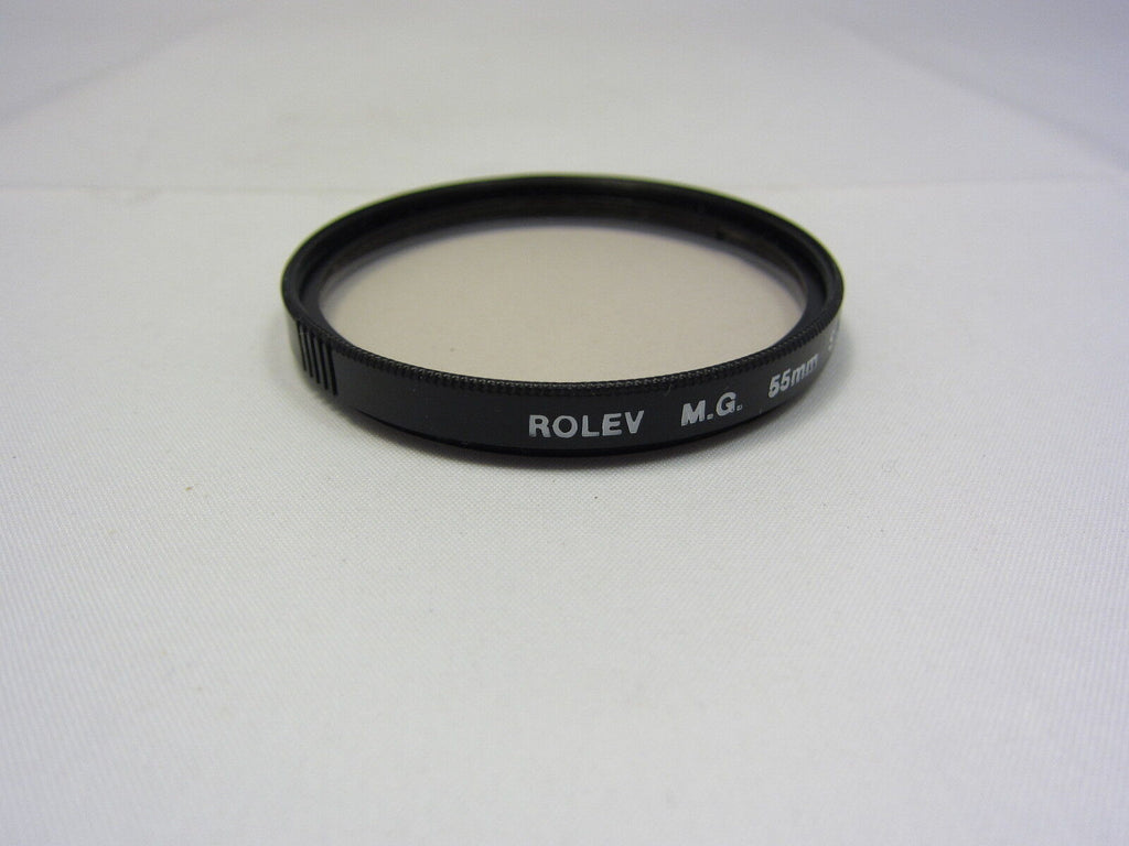 Used ROLEV M.G. 55mm SKY Lens Filter with Box Made in JAPAN 6410018