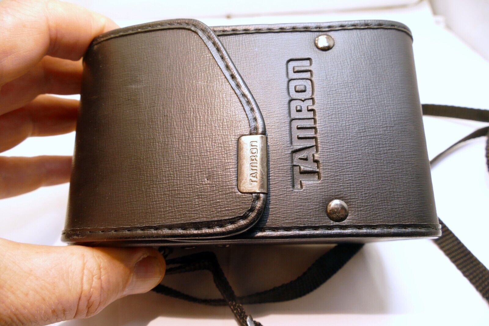 Tamron L-10 hard Case for  85mm f1.8 lens 5X3" for 90mm f2.5 macro Adaptall lens