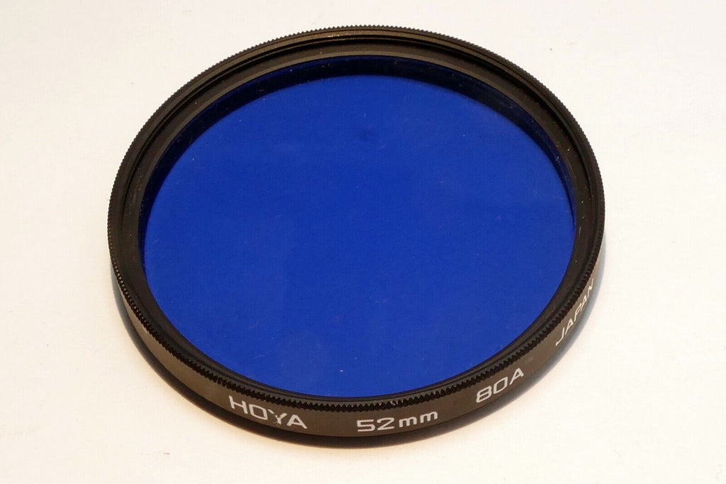 HOYA 52mm Filter 80A Blue made in Japan
