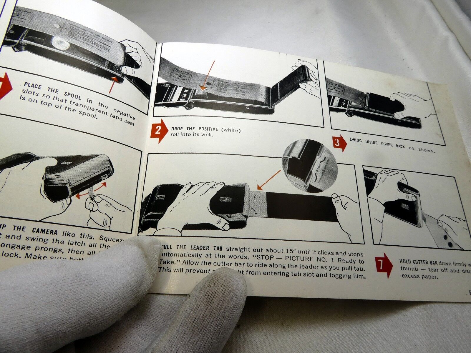 Polaroid Land Camera Guide Instruction manual photography (missing cover page)
