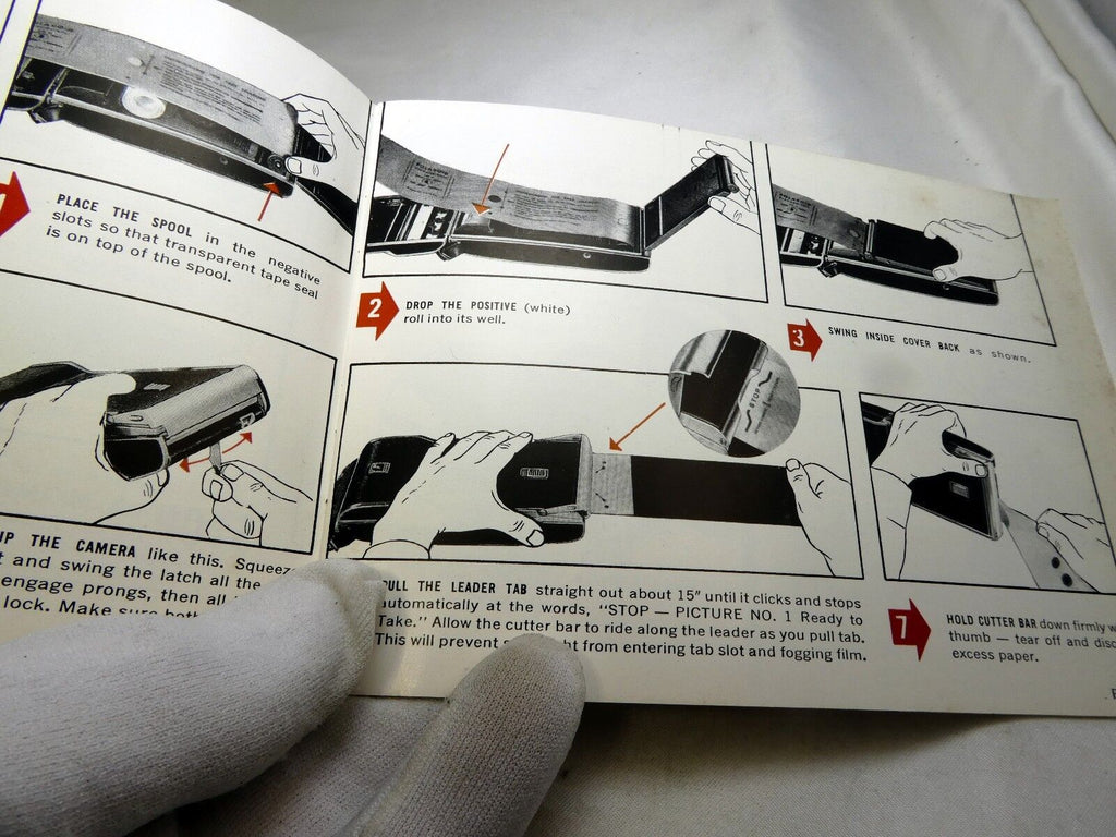 Polaroid Land Camera Guide Instruction manual photography (missing cover page)