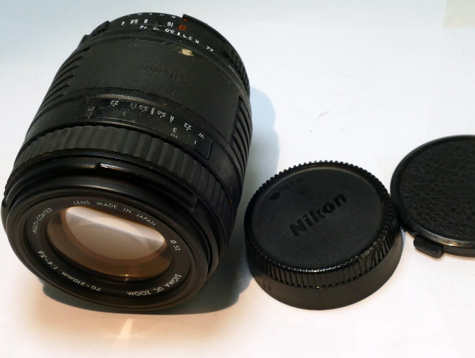 Sigma UC 70-210mm f4-5.6  Ai-s AF lens for Nikon FE FM10 cameras