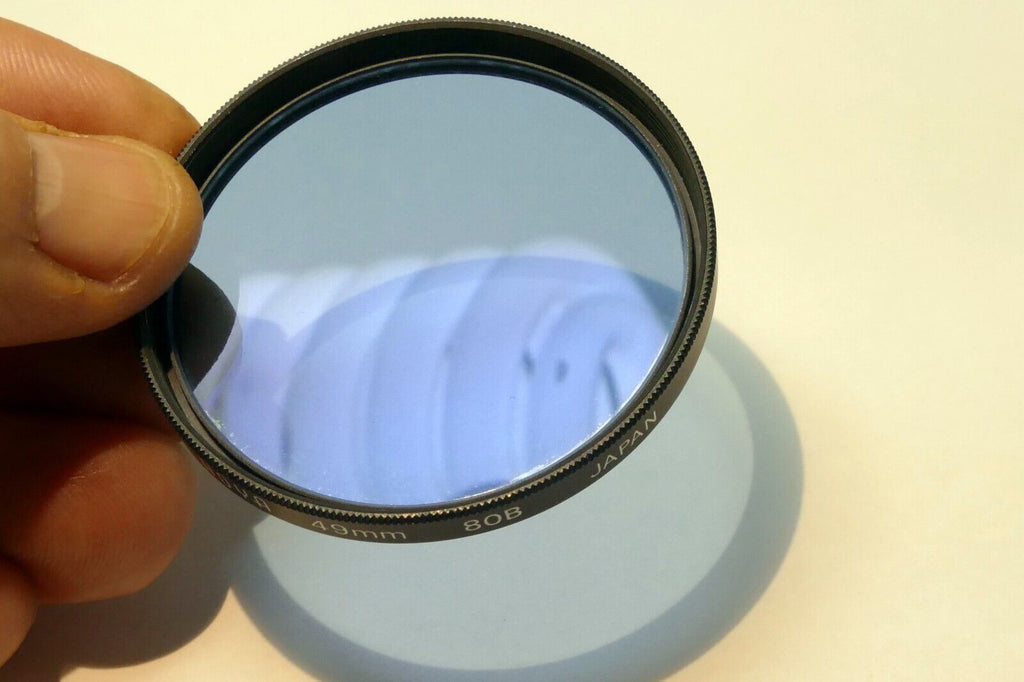 Hoya 80B 49mm Lens Filter Made in Japan cooling