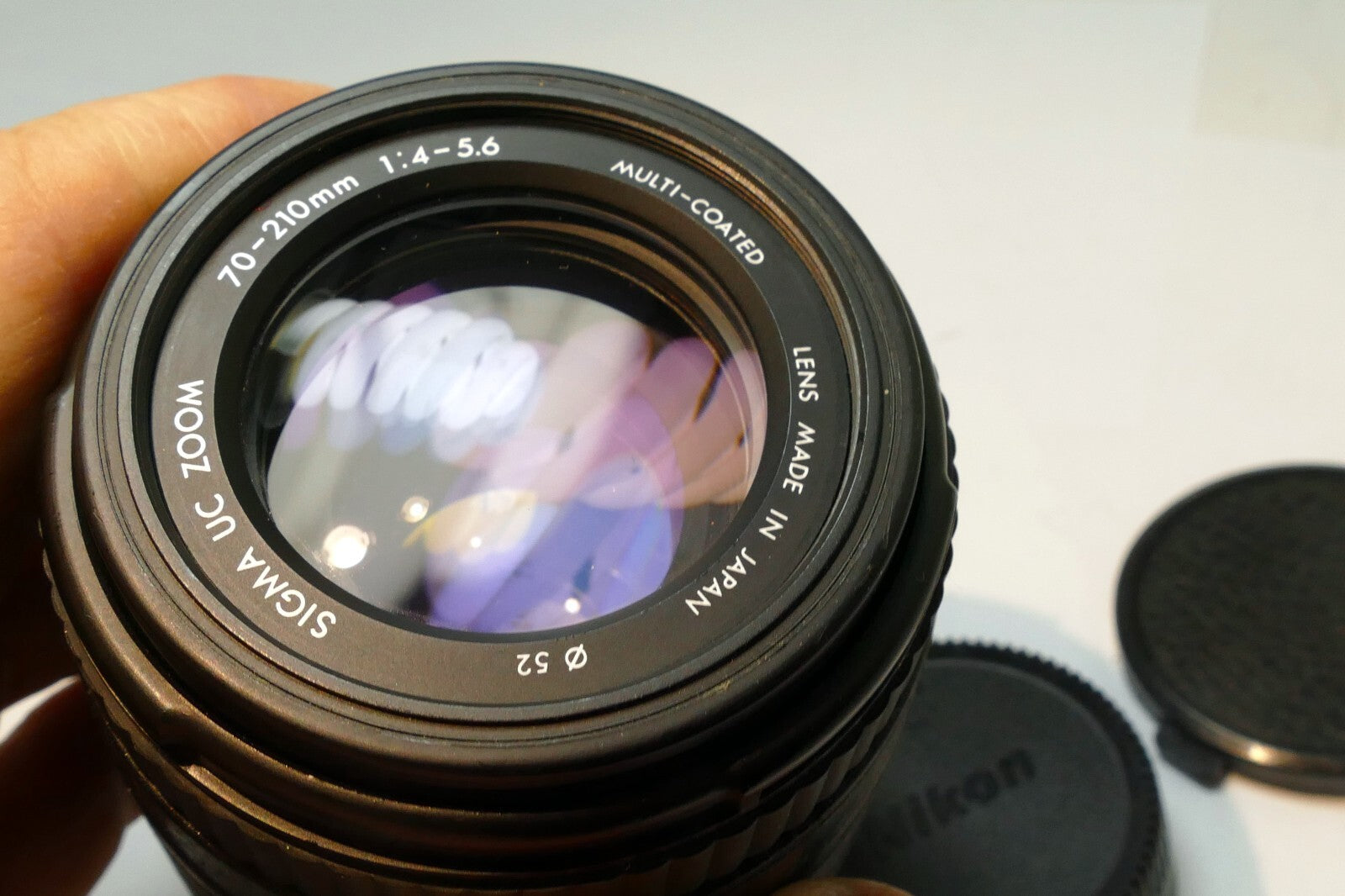 Sigma UC 70-210mm f4-5.6  Ai-s AF lens for Nikon FE FM10 cameras