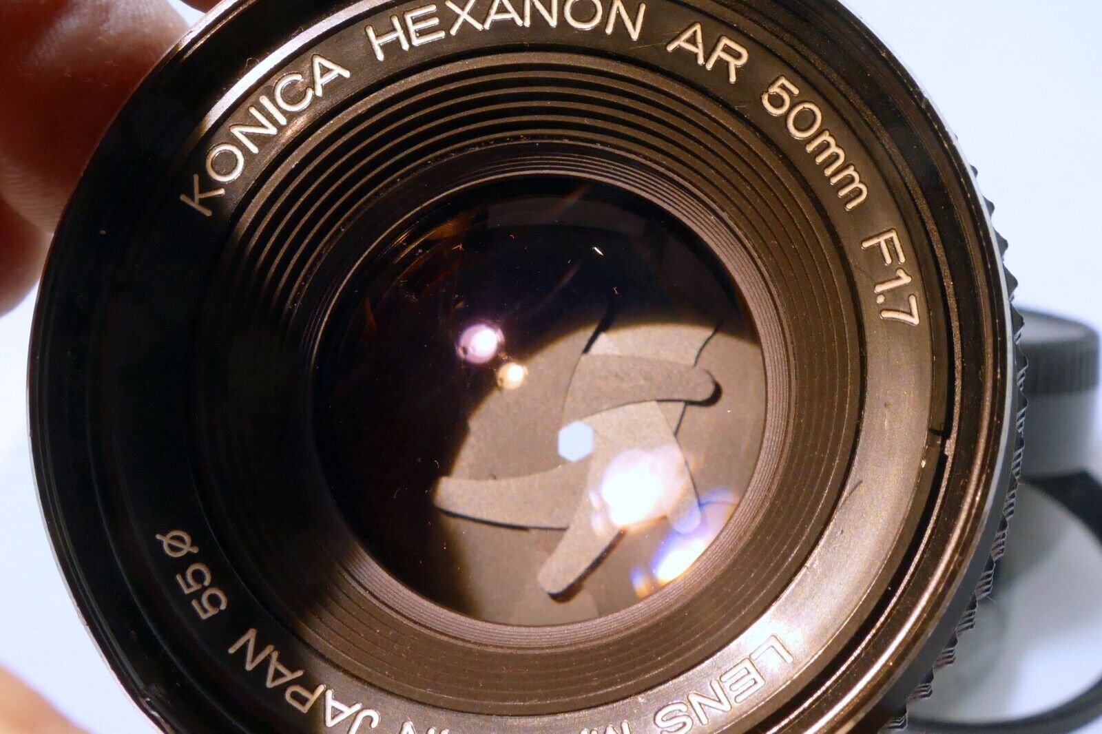 Konica Hexanon AR 50mm f1.7 Manual Focus Prime Lens  -