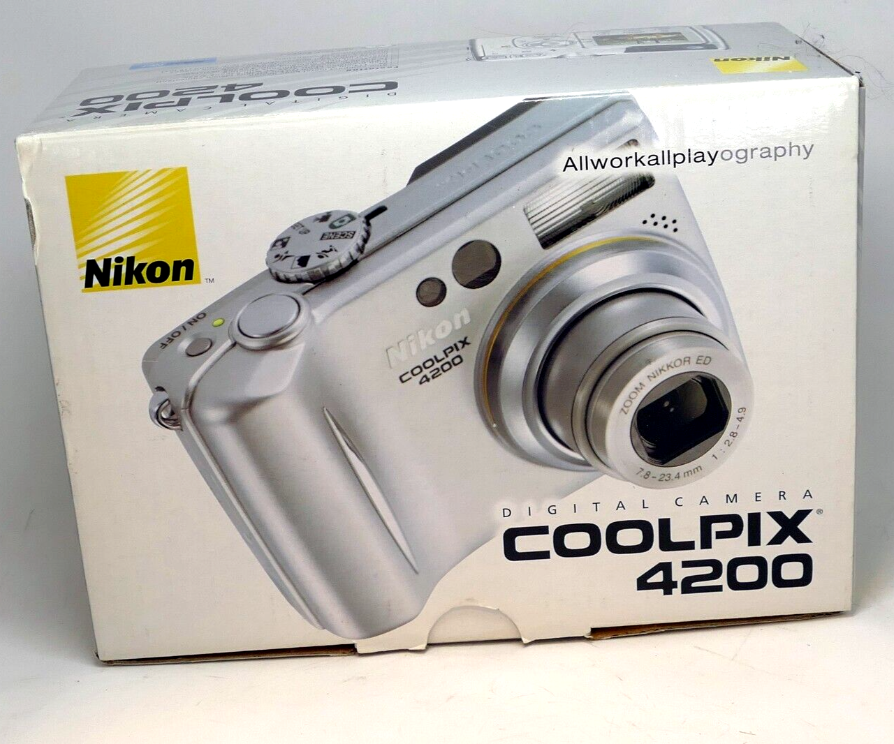 Empty Box  for Nikon Coolpix 4200 camera