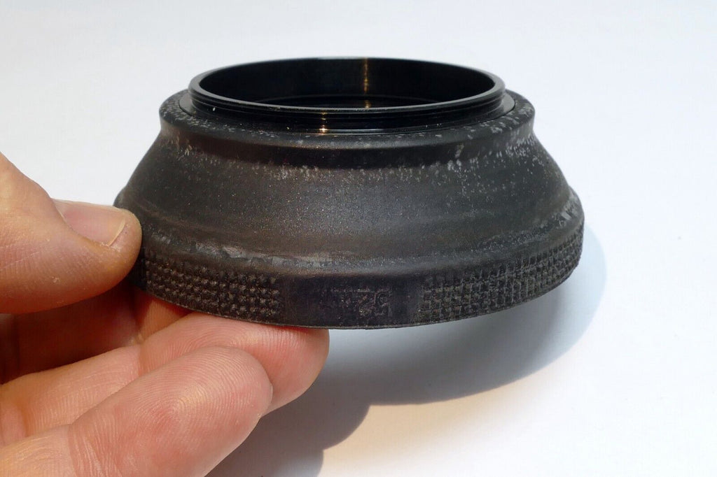 52mm Rubber Lens Hood for  50mm f1.8 collapsible double threaded