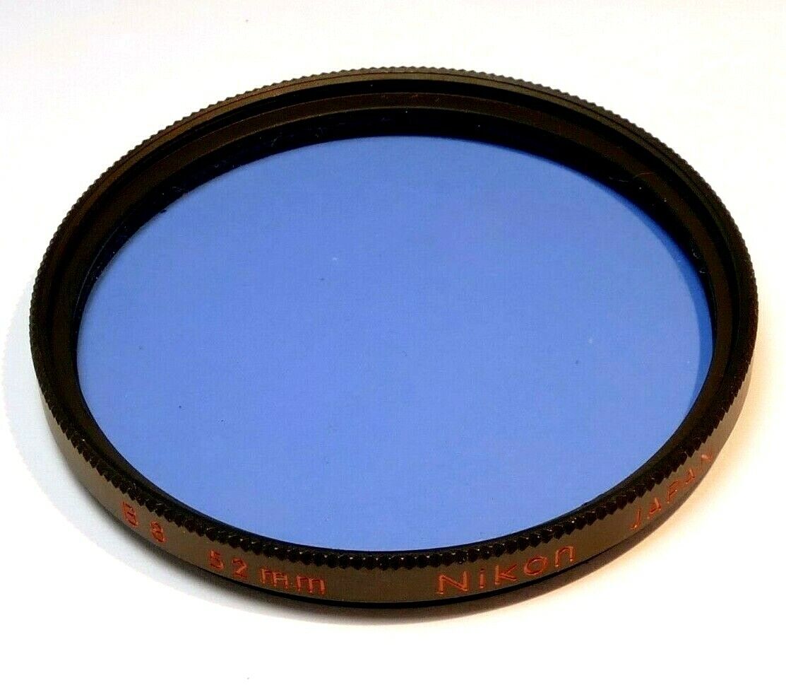 Nikon 52mm Filter B8 Blue cooling