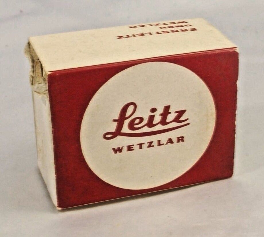 Empty box for Leitz Wetzlar M mount adapter Leica 7403011