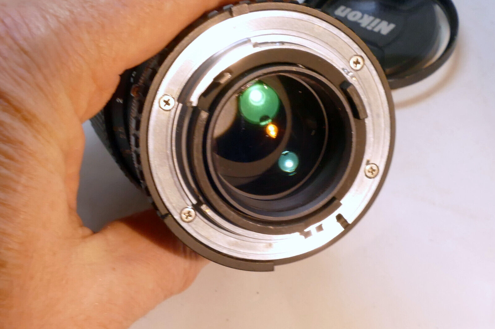 Nikon 75-150mm f3.5 Ai-s E series Lens  manual focus w/ fungus webbing glass