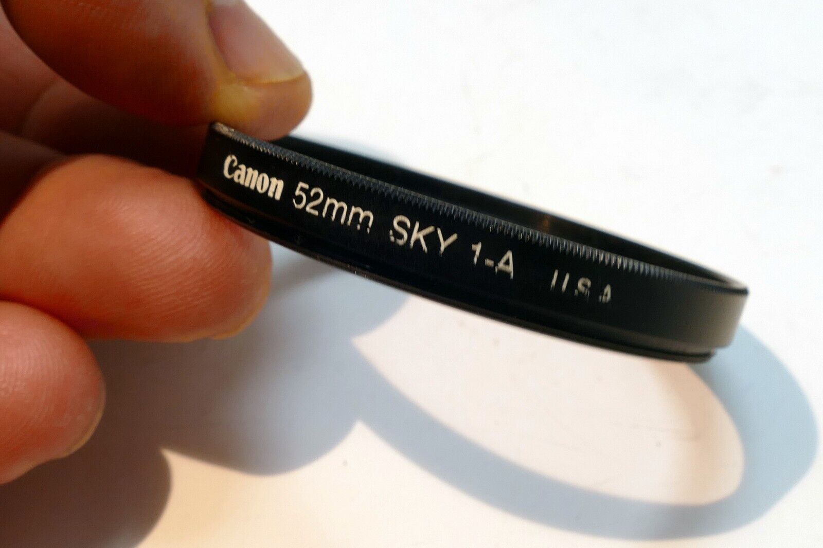 Canon SKY 1A  52mm Lens Filter made in USA Skylight - Genuine OEM for 50mm f1.8