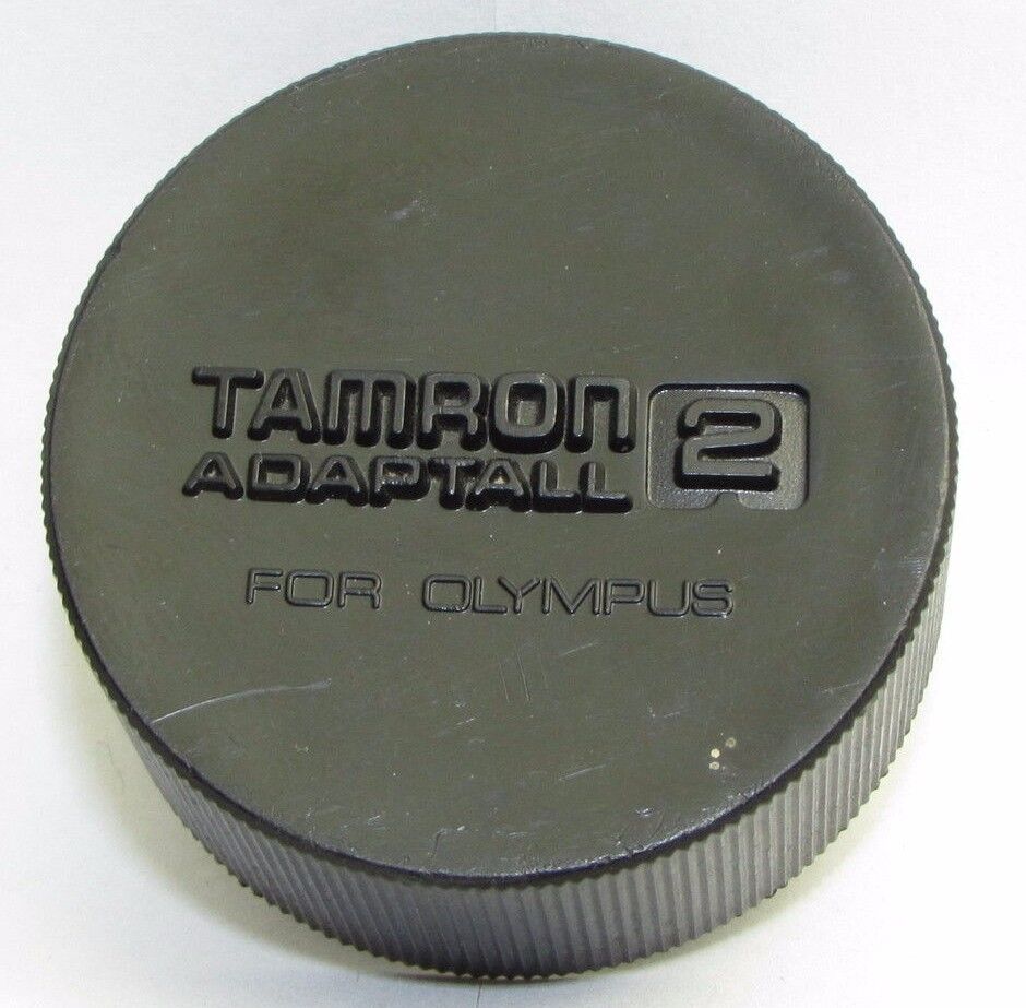 Tamron Adaptall 2 For Olympus OM Rear Lens Cap Made in Japan Genuine OEM manual