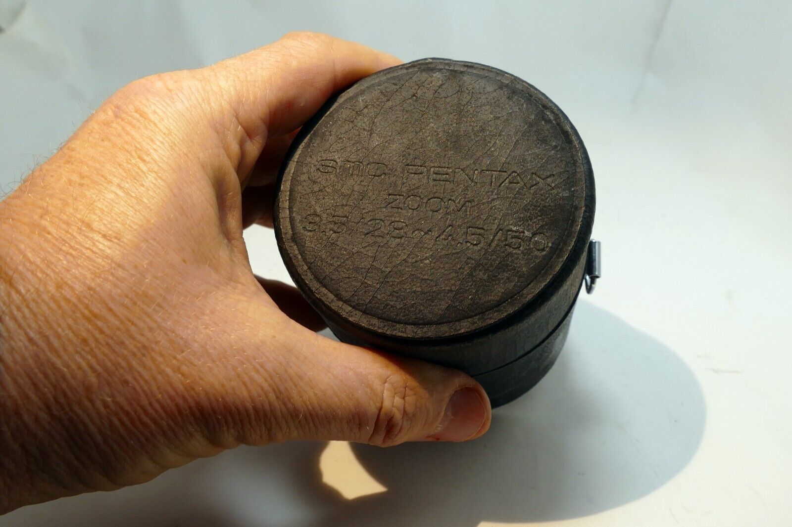 Pentax Hard Case  for 24-50mm f3.5-4.5 A & M lens (fits 50mm f1.4 Takumar 16mm )