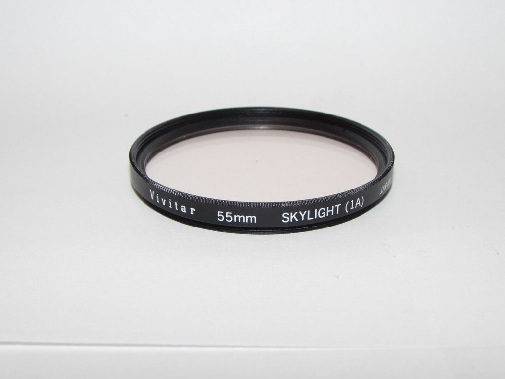 Used Vivitar Skylight (1A) 55mm Lens Filter Made in Japan O31515