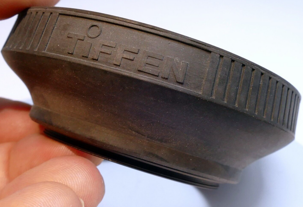 Tiffen 52mm  Rubber Lens Hood Shade double  threaded for 50mm f1.4