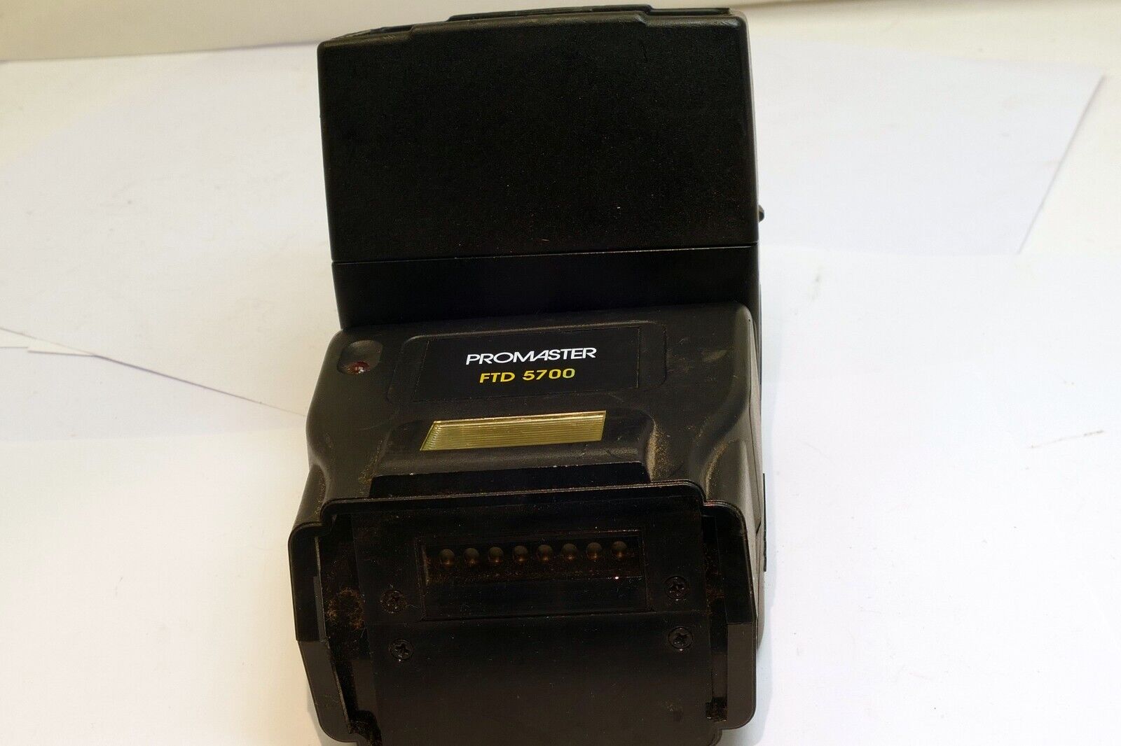 Promaster FTD 5700  flash - not working corrosion - AS IS parts