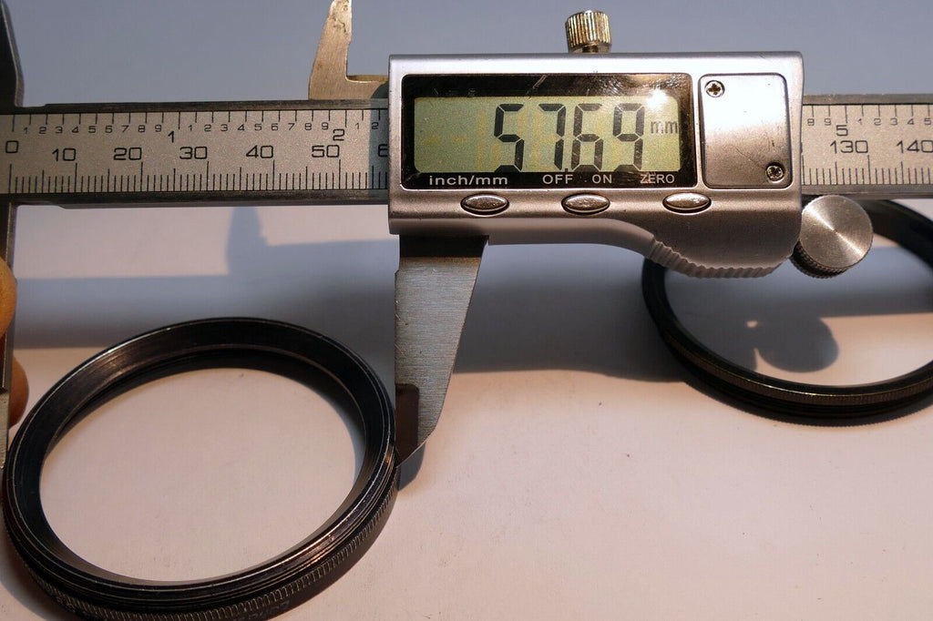 58mm to series 7 VII  Threaded Retaining Ring and filter Holder step down
