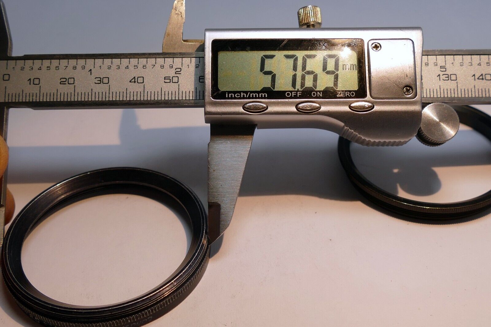 58mm to series 7 VII  Threaded Retaining Ring and filter Holder step down