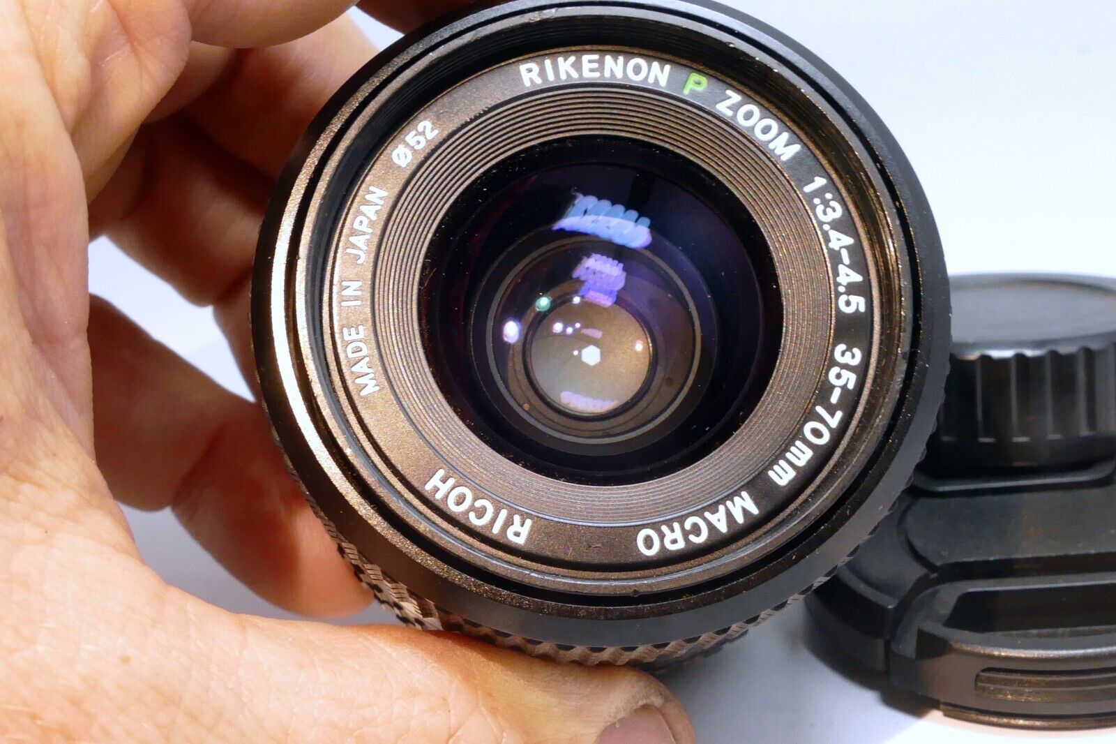 Ricoh Rikenon 35-70mm f3.4-4.5 PK Pentax Lens w fungus inside as is for parts