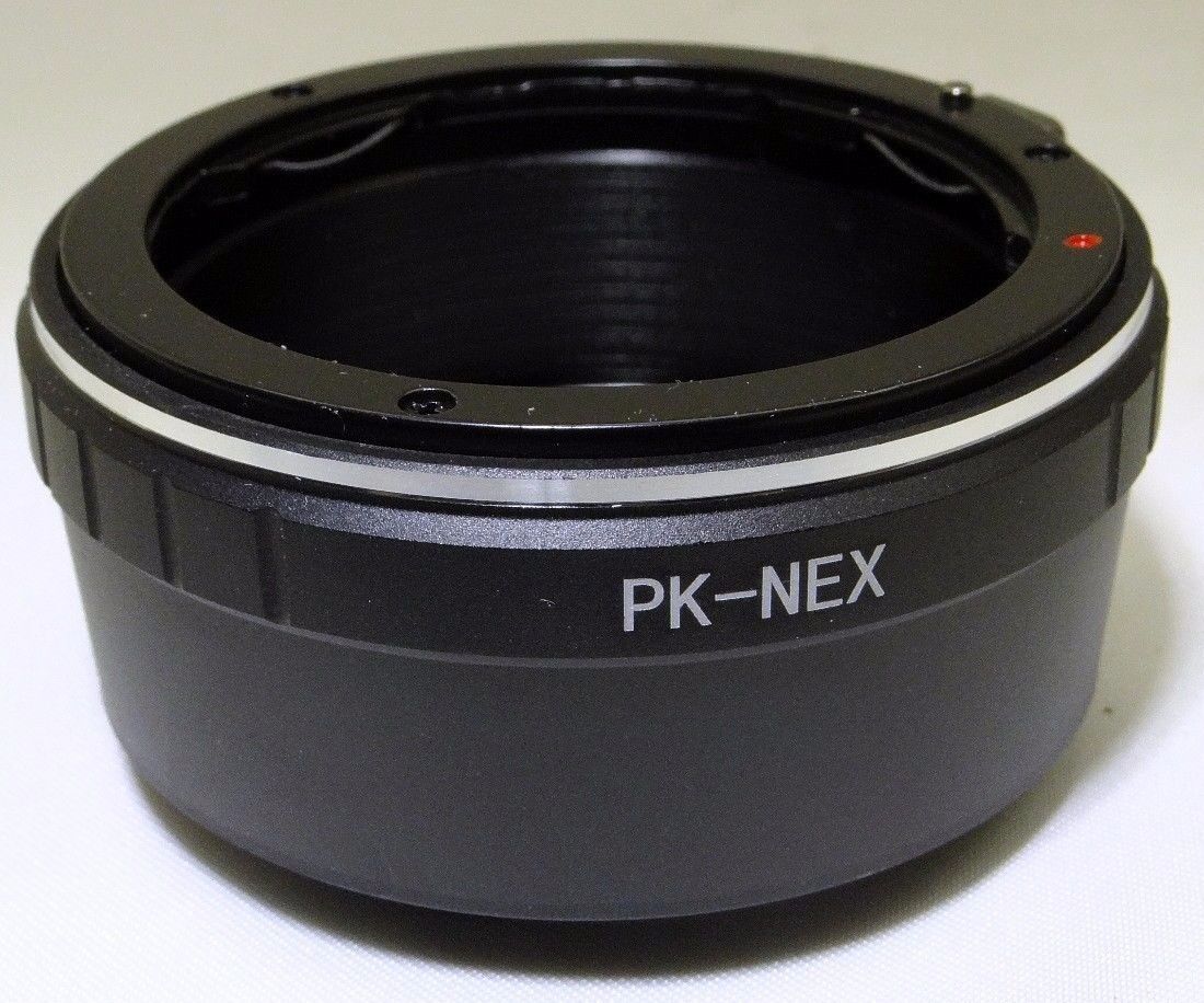 Pentax Lens adapter PK M KR A mount to Sony E Camera ILCE α6000 α6100 α6400 6500