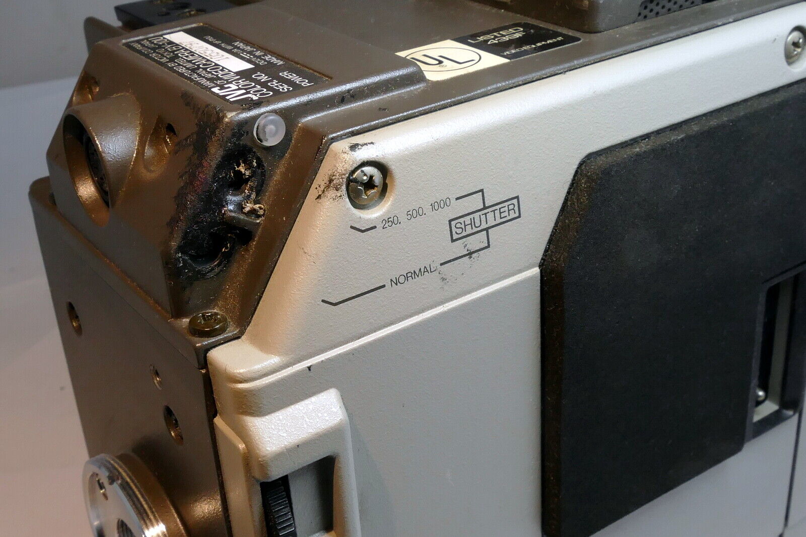 JVC BY-10U CCD Camcorder Video Camera  - NAVY Property ONI - AS IS PARTS REPAIR