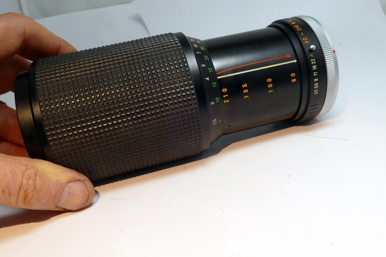 Kitstar 80-210mm f3.8 FD Lens for Canon manual focus telephoto  sticky aperture
