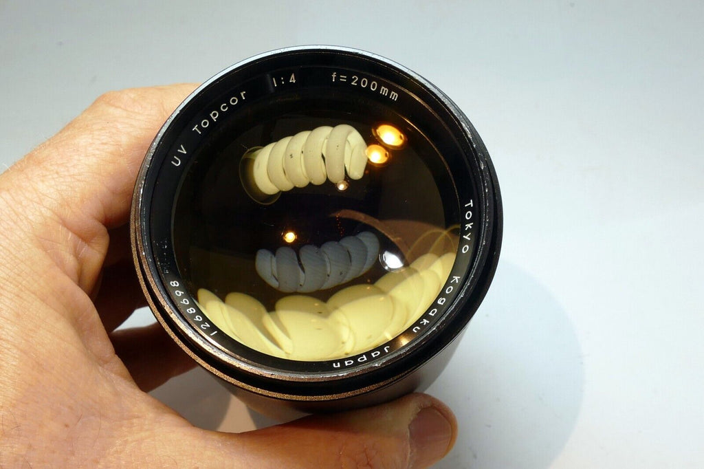Topcon UV Topcor 200mm F4 Lens Telephoto prime - problem with Focus Ring