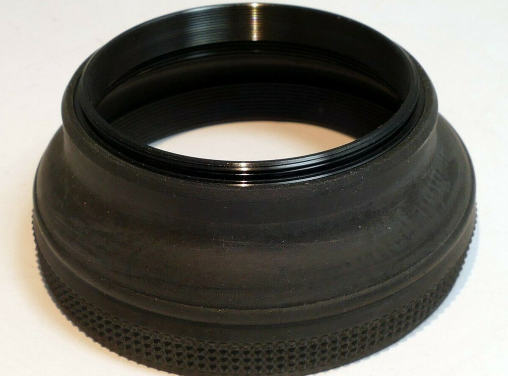 52mm Rubber Hood shade double  threaded