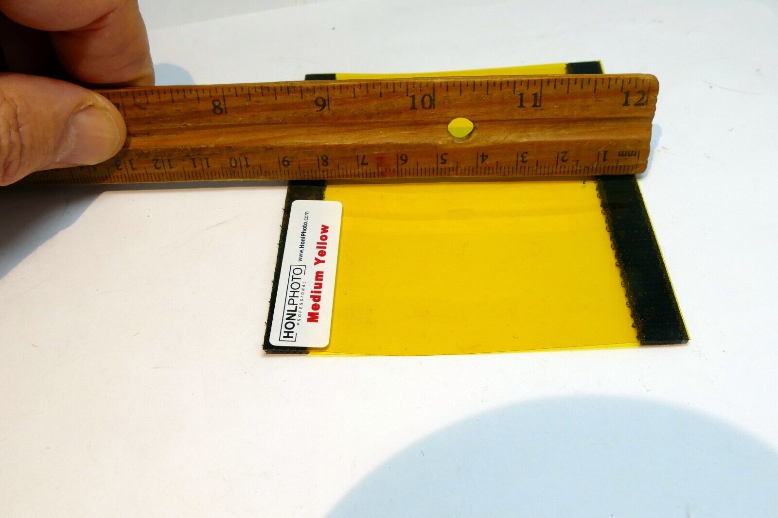 Honl Photo Color  Medium Yellow warming rectangular 4X3" gel filter for flash