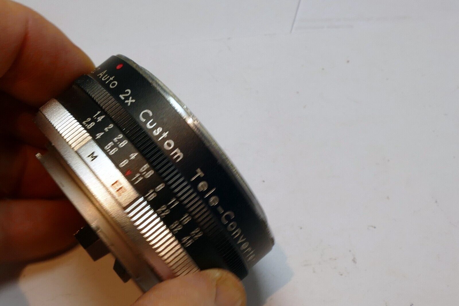 Vivitar Auto 2X Custom Tele-Converter Model 2X-7 lens for Konica AR
