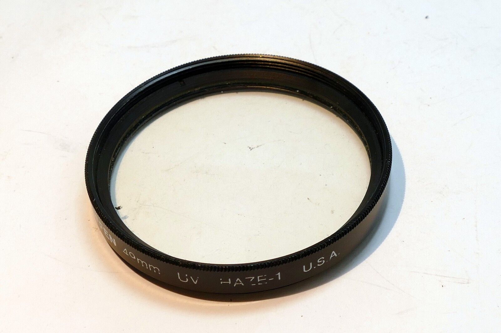 Tiffen Haze - 1 UV Haze  49mm Lens Filter made in USA