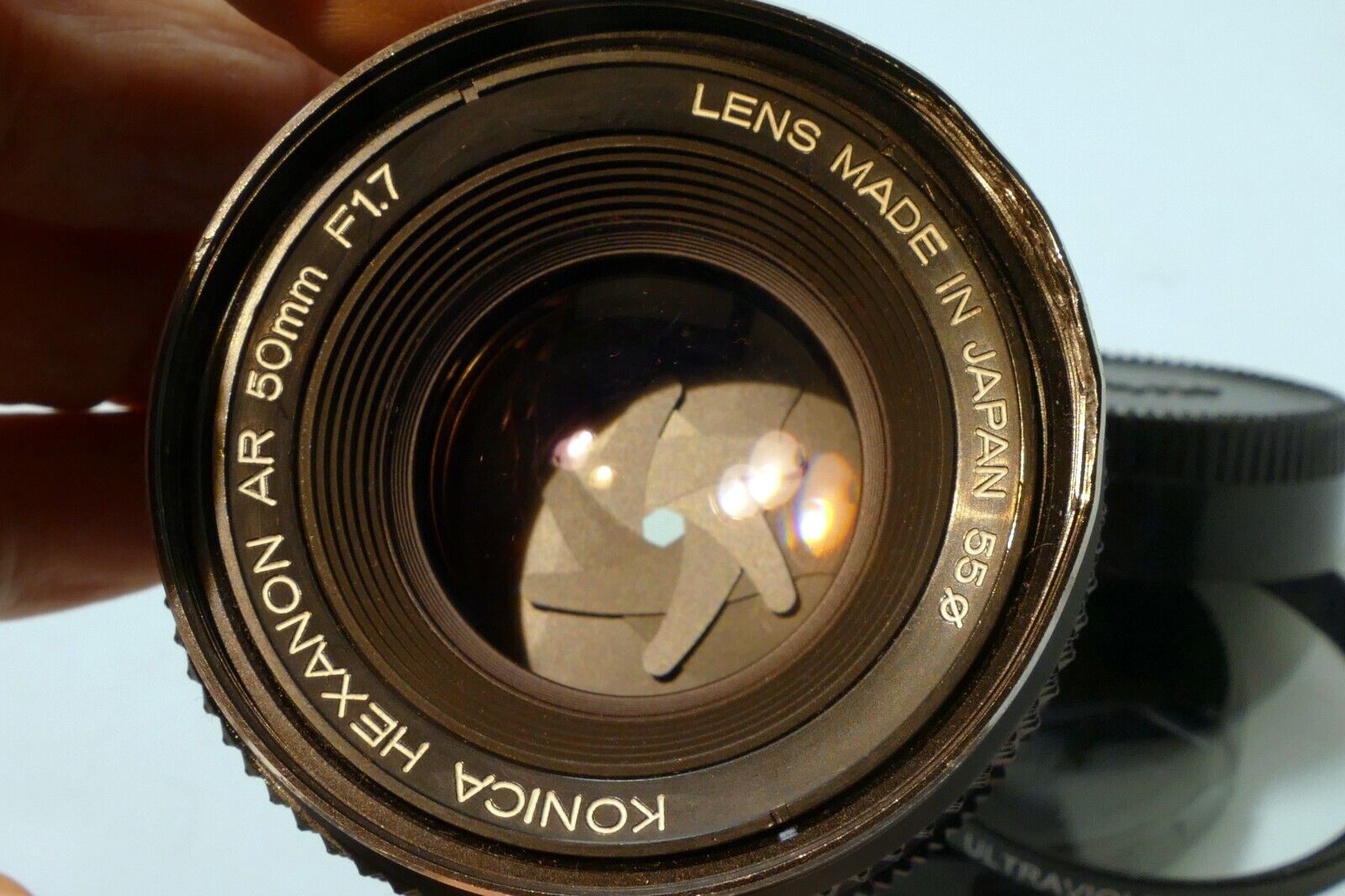 Konica Hexanon AR 50mm f1.7 Manual Focus Prime Lens  -
