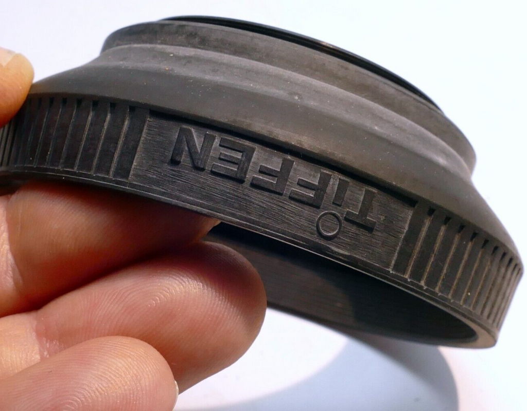 Tiffen 52mm OD Lens Hood Shade screw in metal threaded for  50mm f1.4