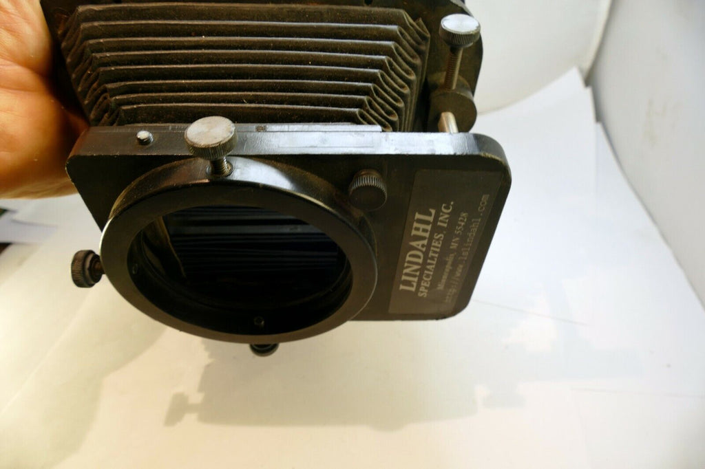 Lindahl Bellows lens Hood 43.1230 Professional Vignetter System set 4.5" filter