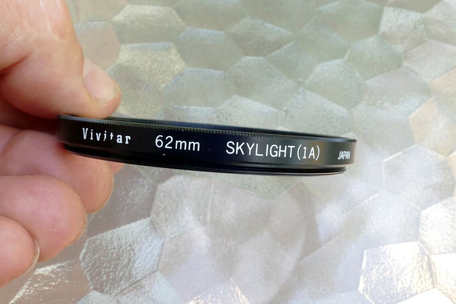 Vivitar  1A skylight  62mm  Filter  Lens Genuine OEM  made in Japan