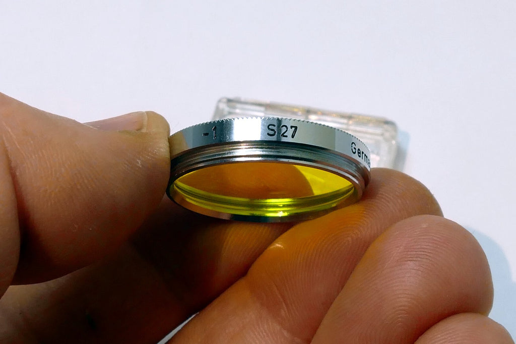 CARL ZEISS IKON 352 / Yellow G  2X -1 S 27 2X FILTER  27mm