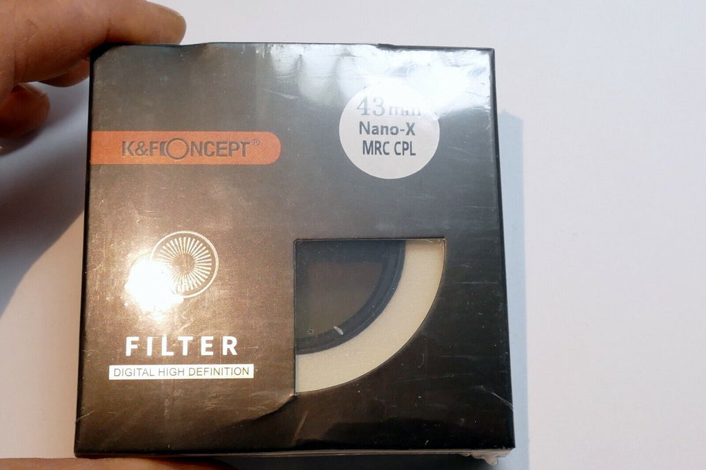 43mm K&F Nano X MRC Circular Polarizer Lens Filter Slim Design CP-L  Wide angle