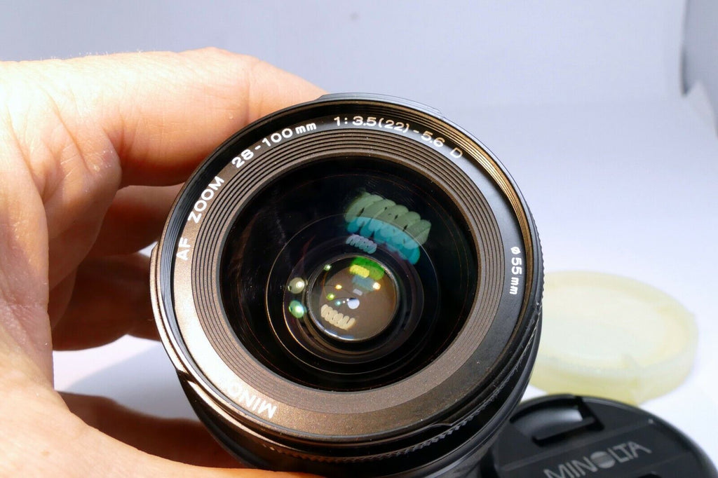 Minolta AF 28-100mm f3.5-5.6 D zoom Lens For α37 α58 α68 Alpha auto focus black