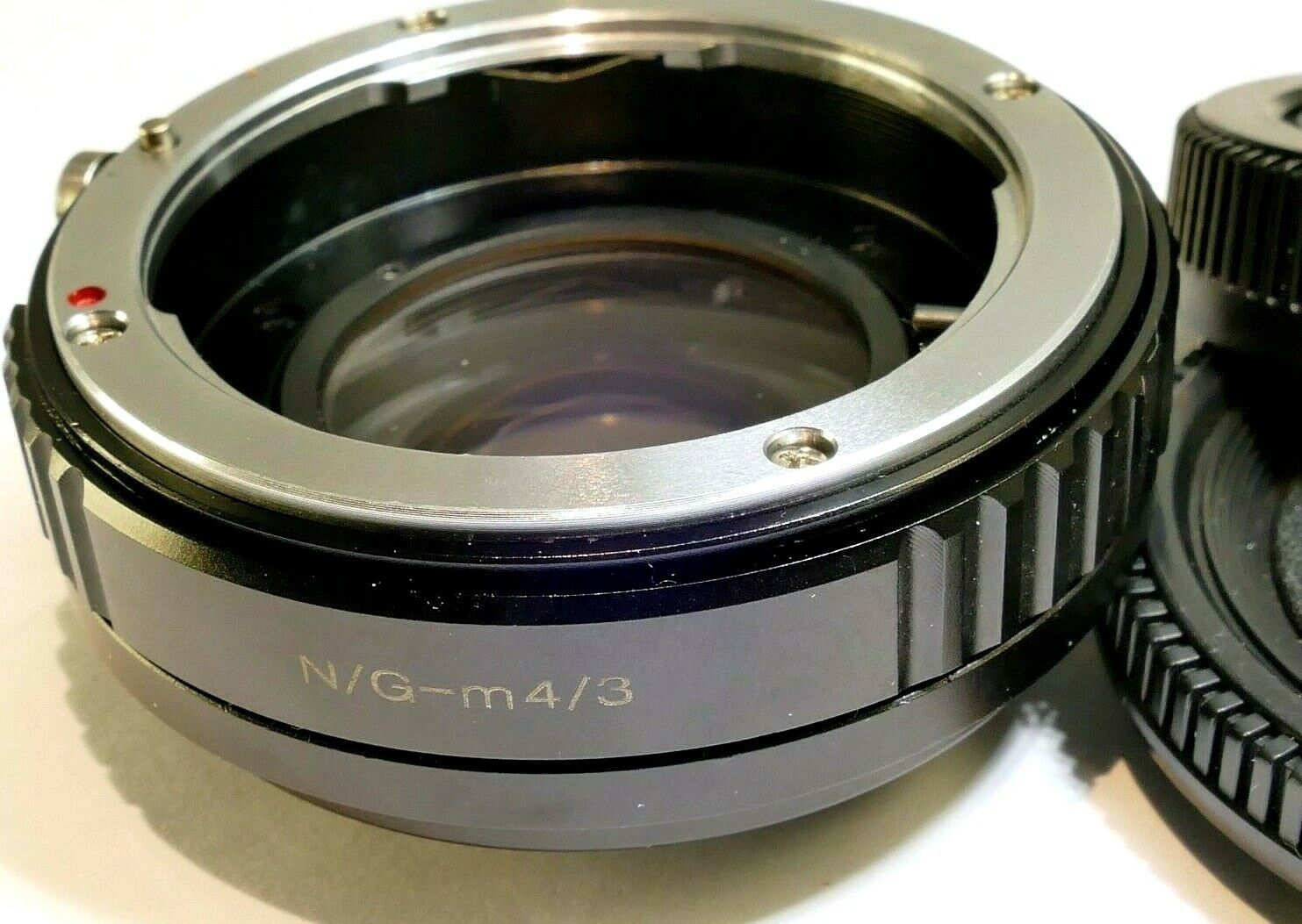 Focal Reducer Lens Booster Adapter Nikon G to M4/3 cameras Panasonic GH5 GH4